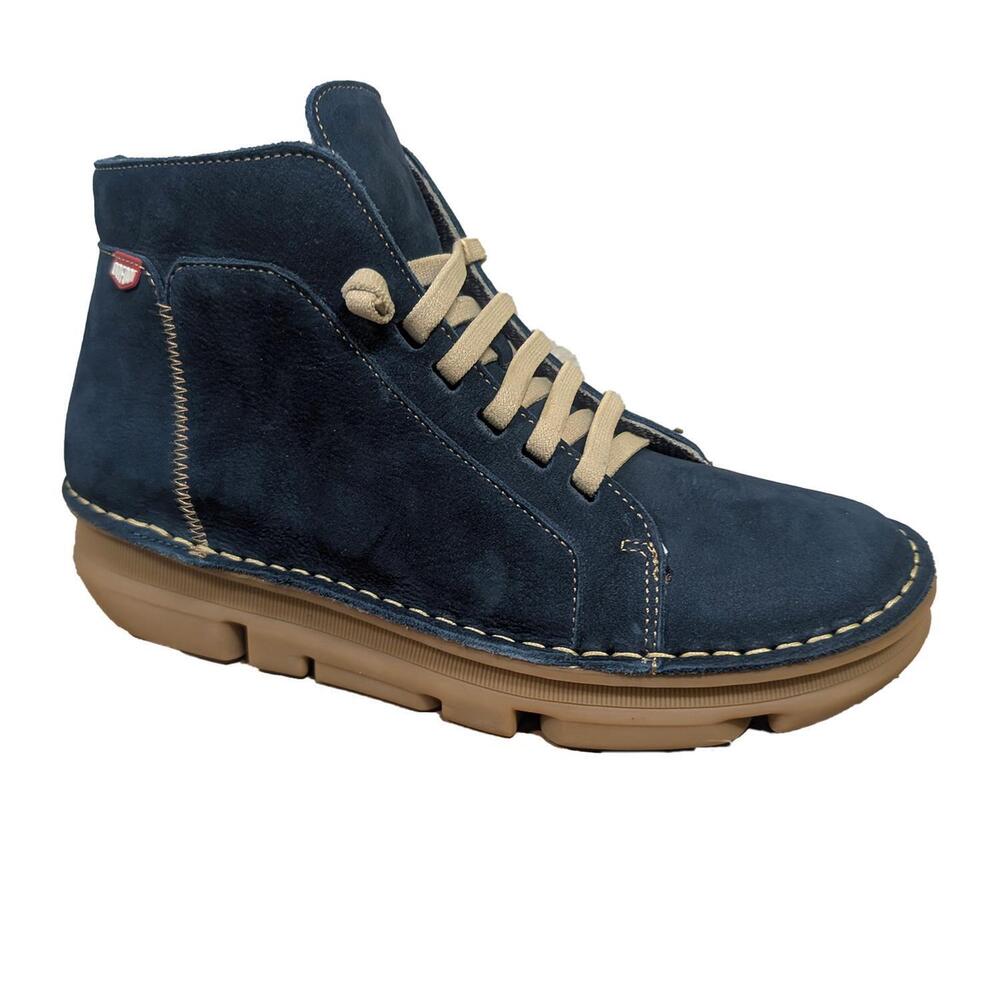 NEW ONFOOT women's touch lace up boot in marino nubuk